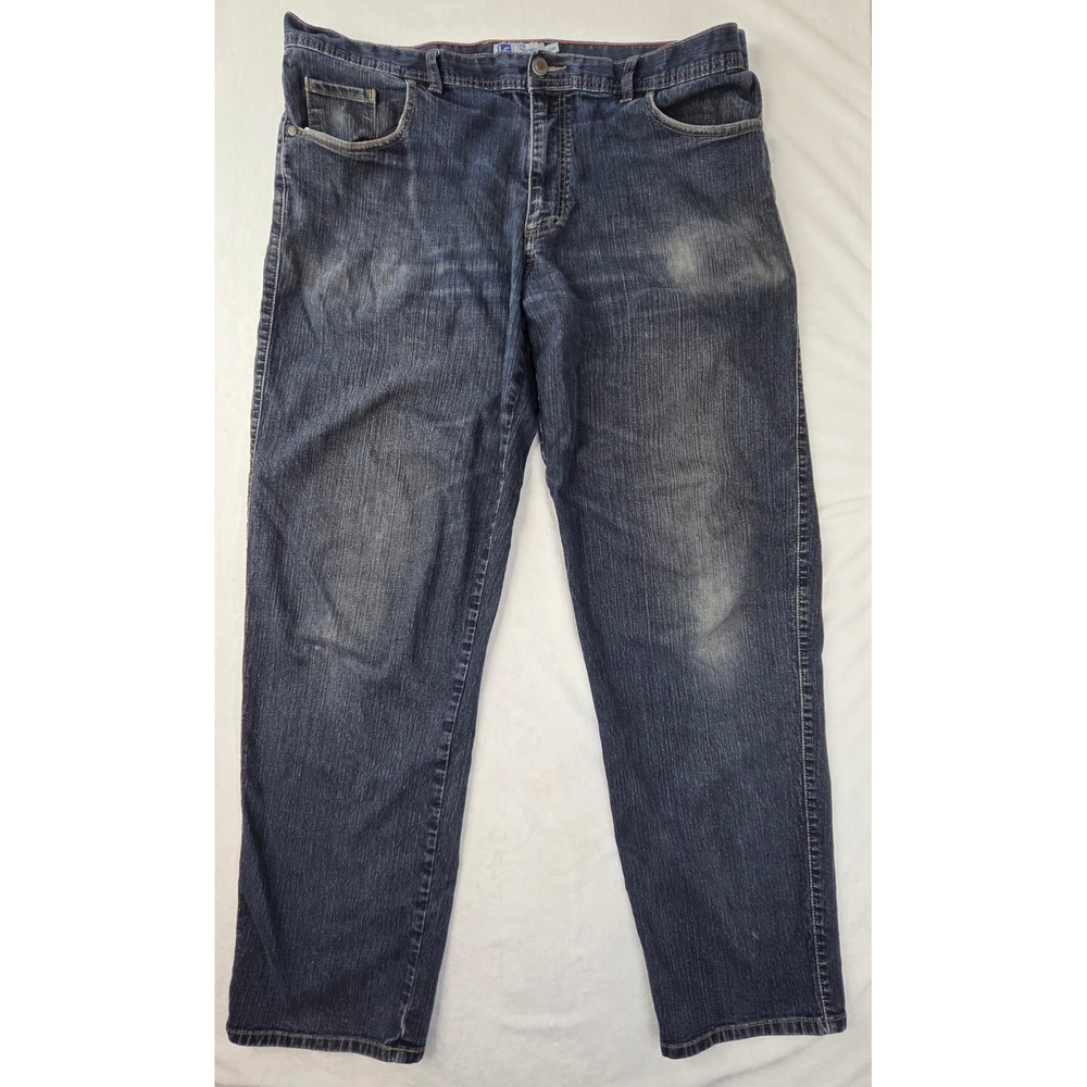Leo Chevalier Jeans Men 42 Blue Faded Straight Leg 225969 Good‎